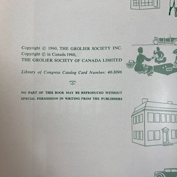 Vintage 1960 Book of Knowledge Annual by Grolier – Illustrated Science & Culture - Picture 5 of 11